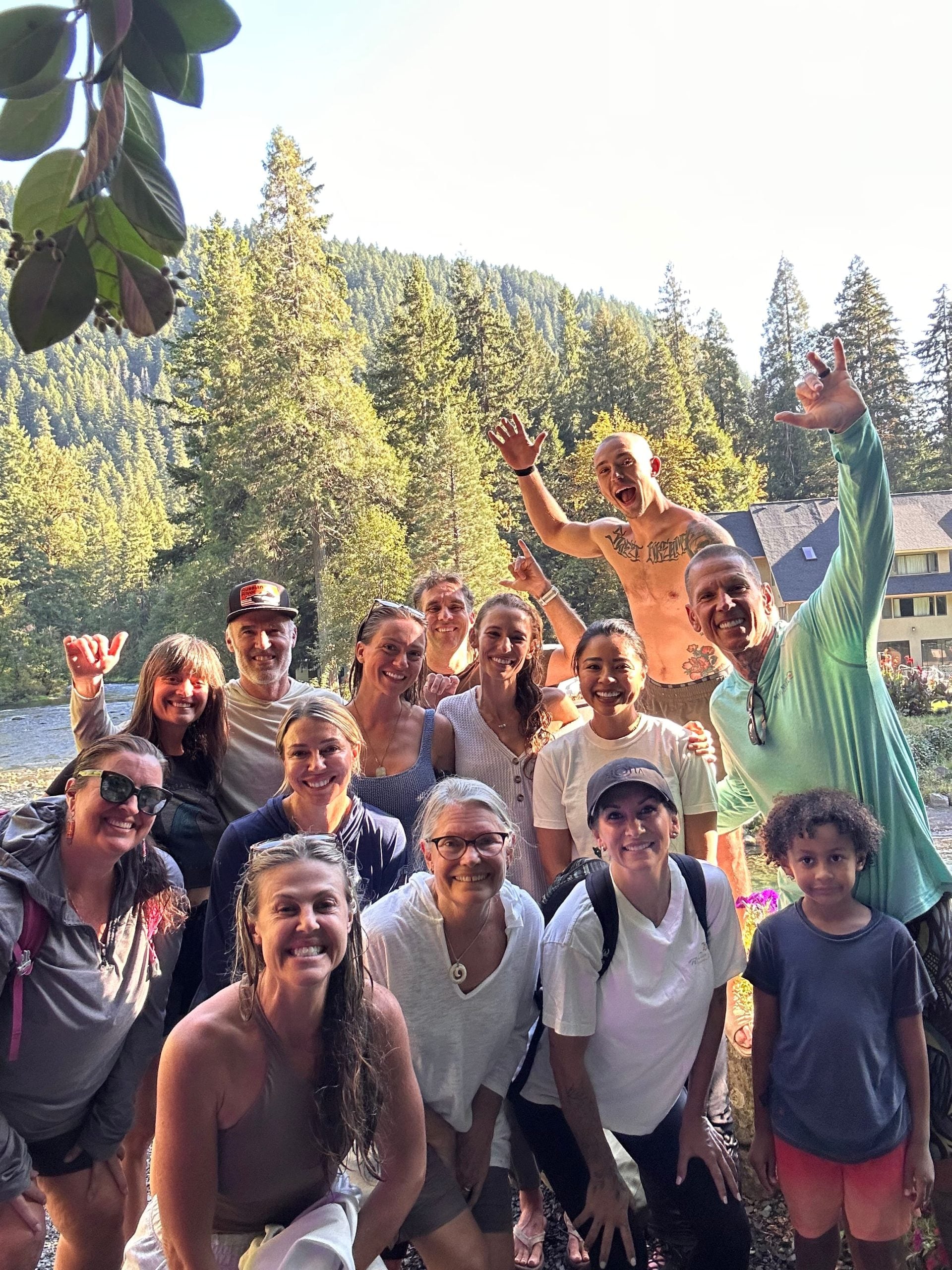 Moment from the Breath of Life Oregon retreat