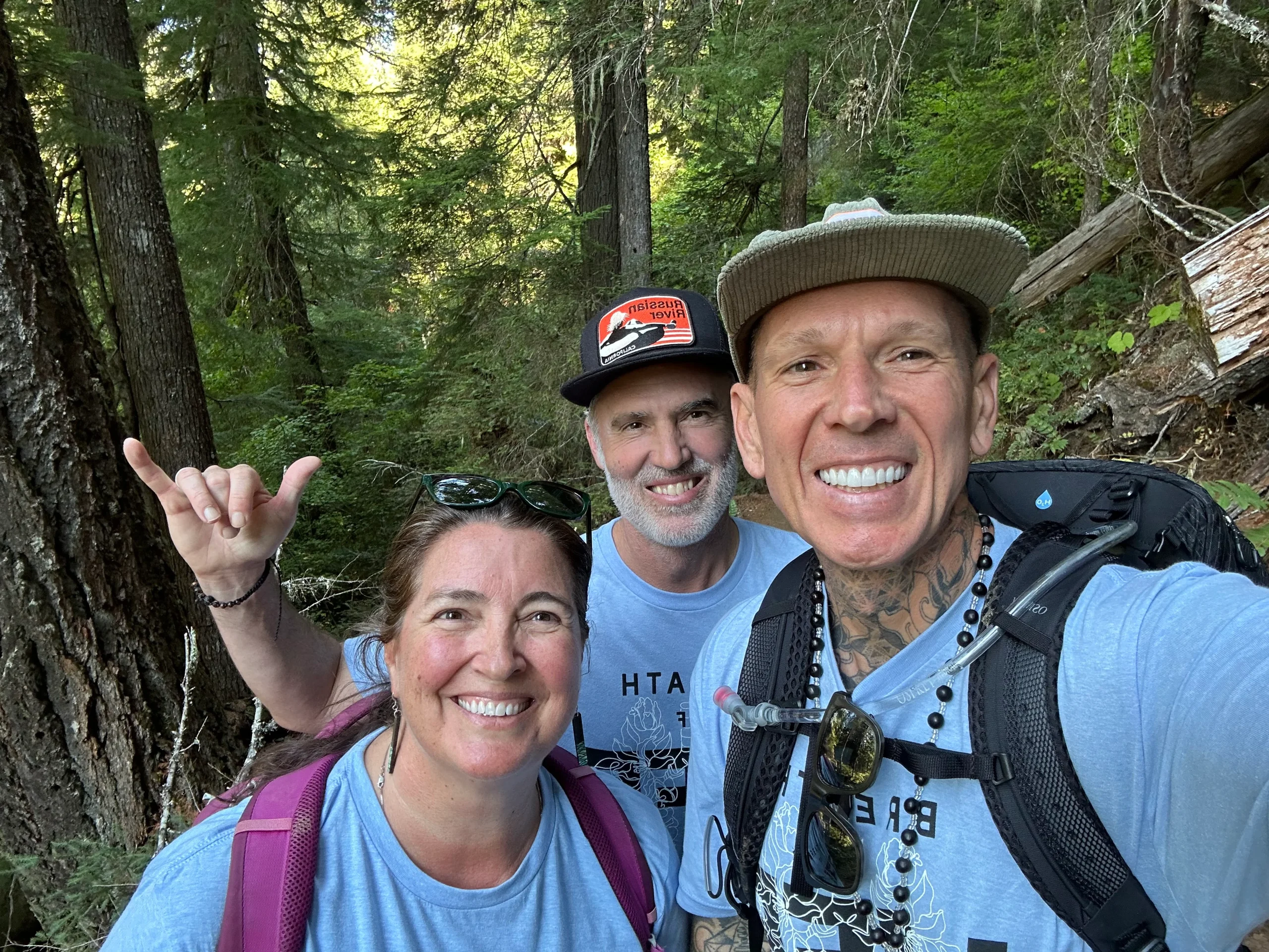 Moment from the Breath of Life Oregon retreat
