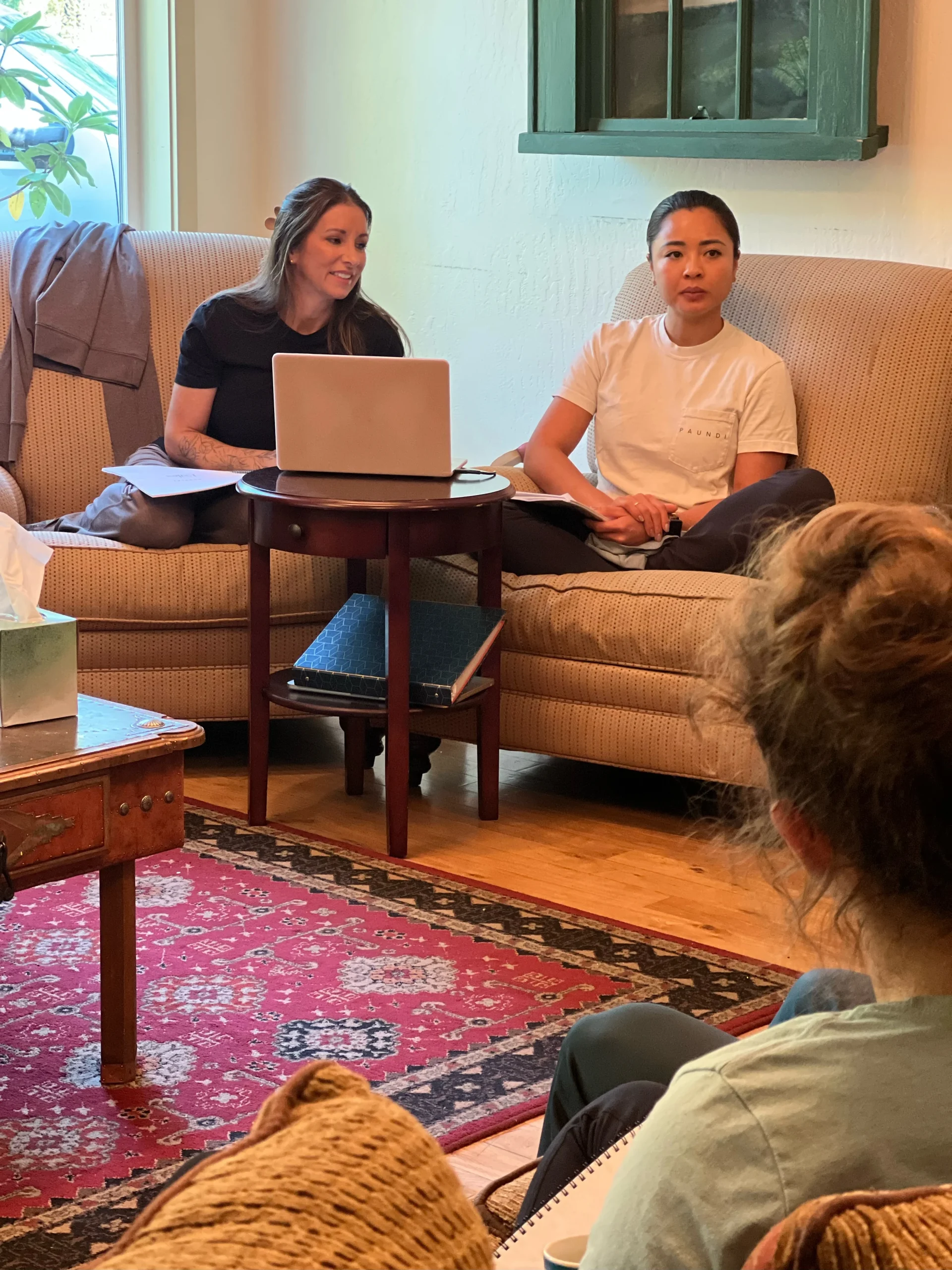 Moment from the Breath of Life Oregon retreat