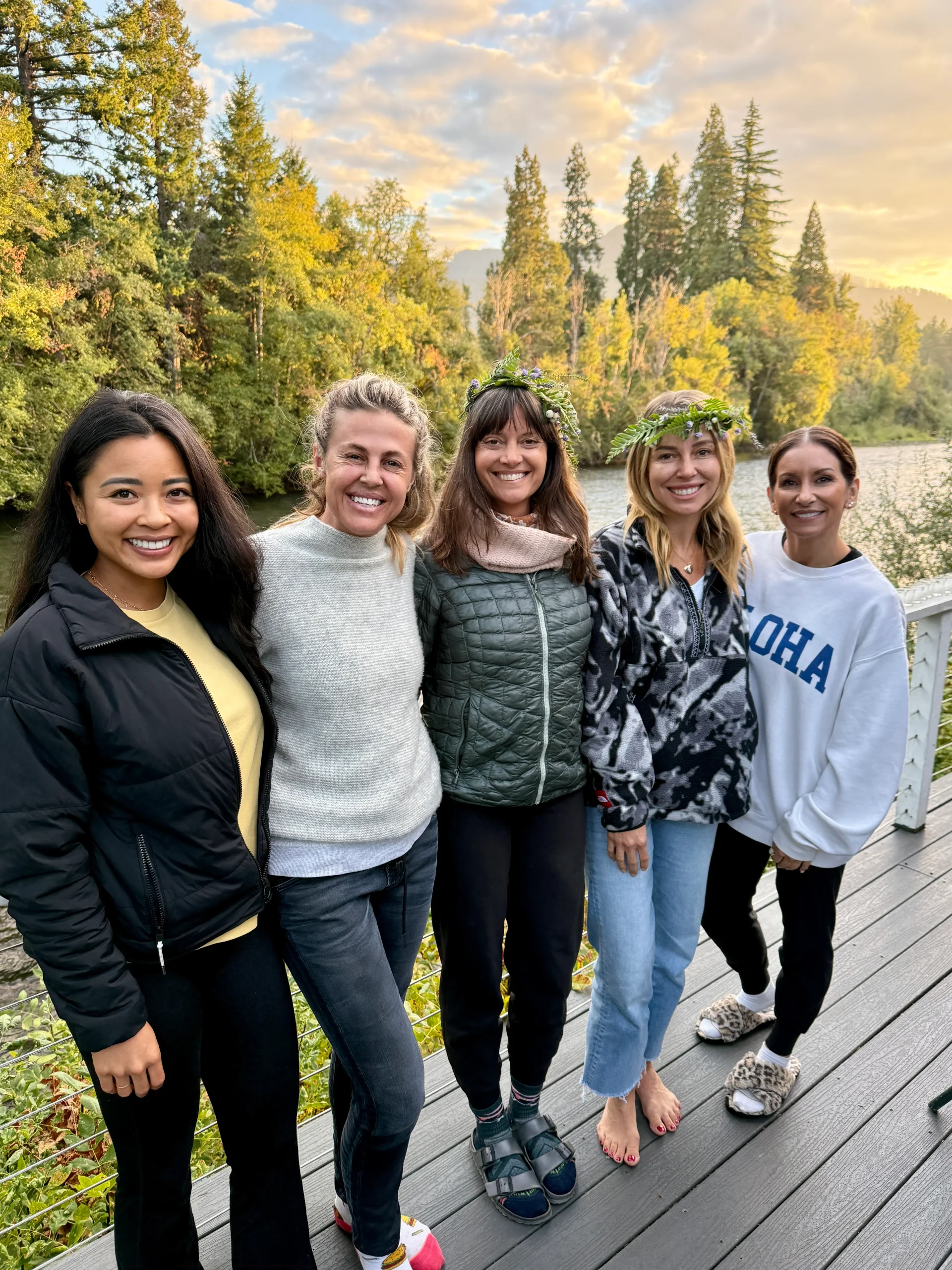 Moment from the Breath of Life Oregon retreat