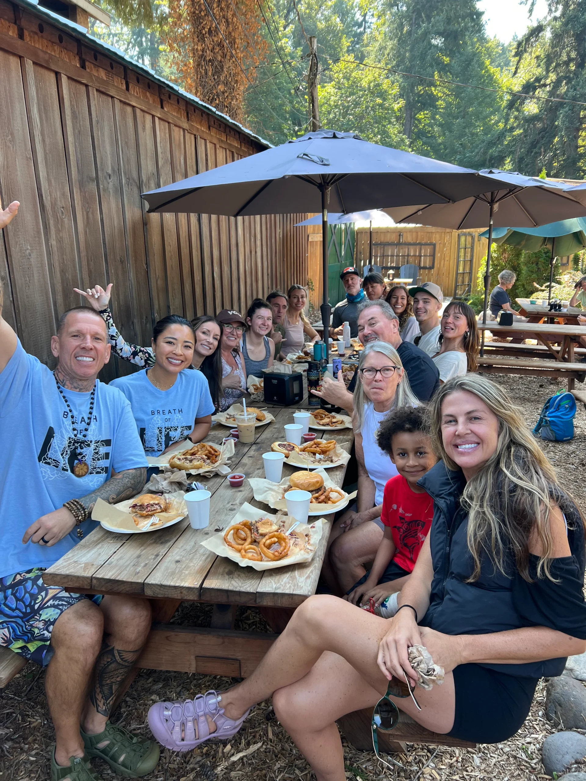 Moment from the Breath of Life Oregon retreat