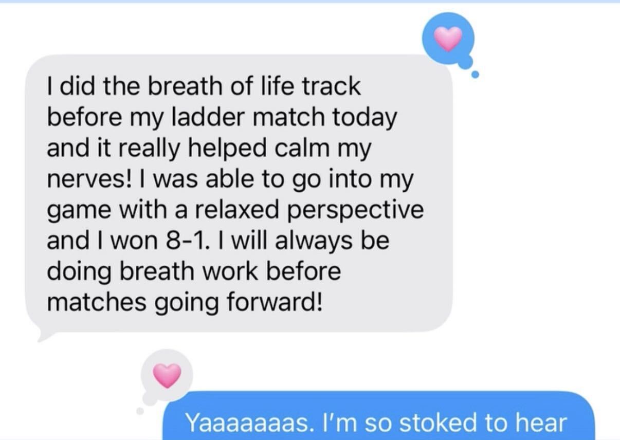 A message from the Breath of Life community